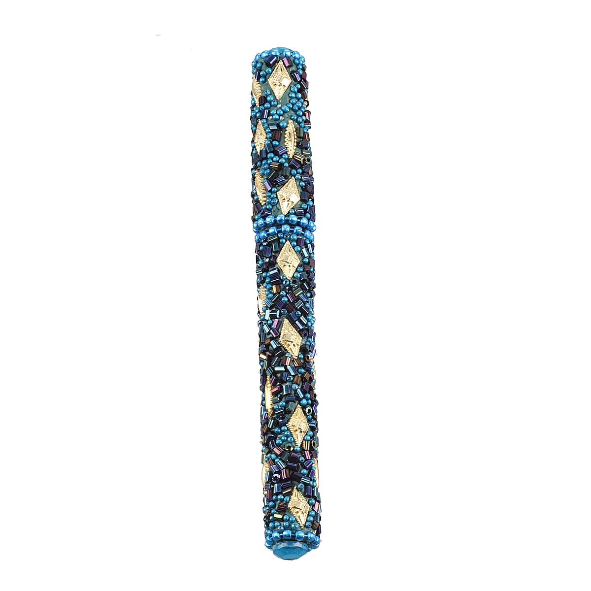 Set of 3 Turquoise Color Bedazzled Diary with Matching Pen image number 5
