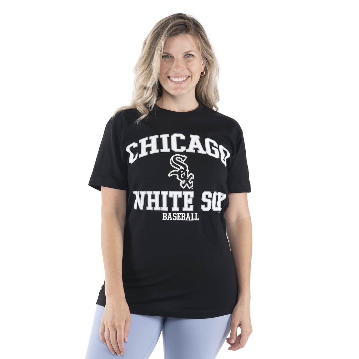 Black Chicago White Sox MLB Genuine Merchandise Unisex T-shirt - L image number 0