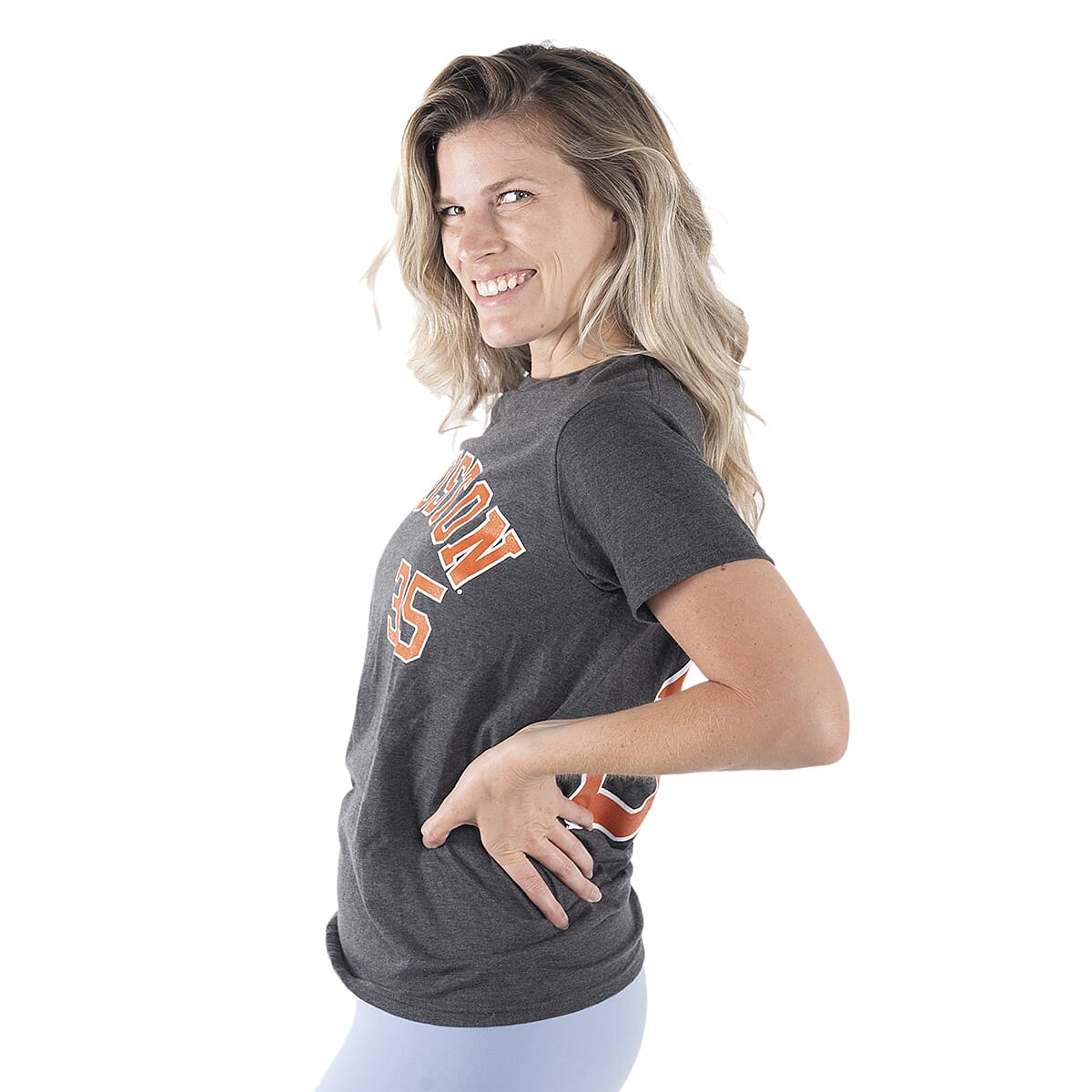 Grey Houston Astros Justin Verlander MLB Genuine Merchandise Unisex T-shirt - L image number 2