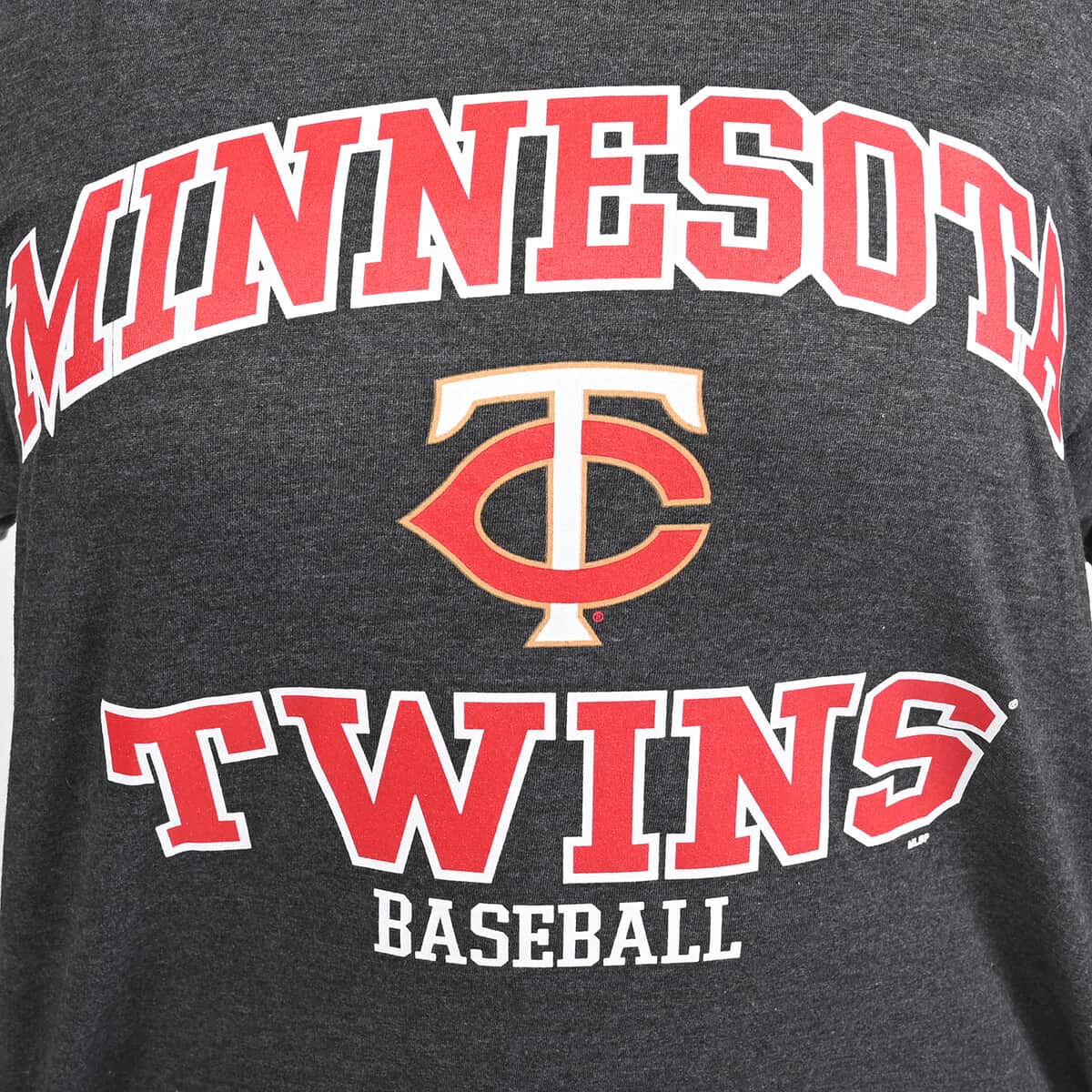 MLB Genuine Merchandise Red Minnesota Twins Graphic T-Shirt