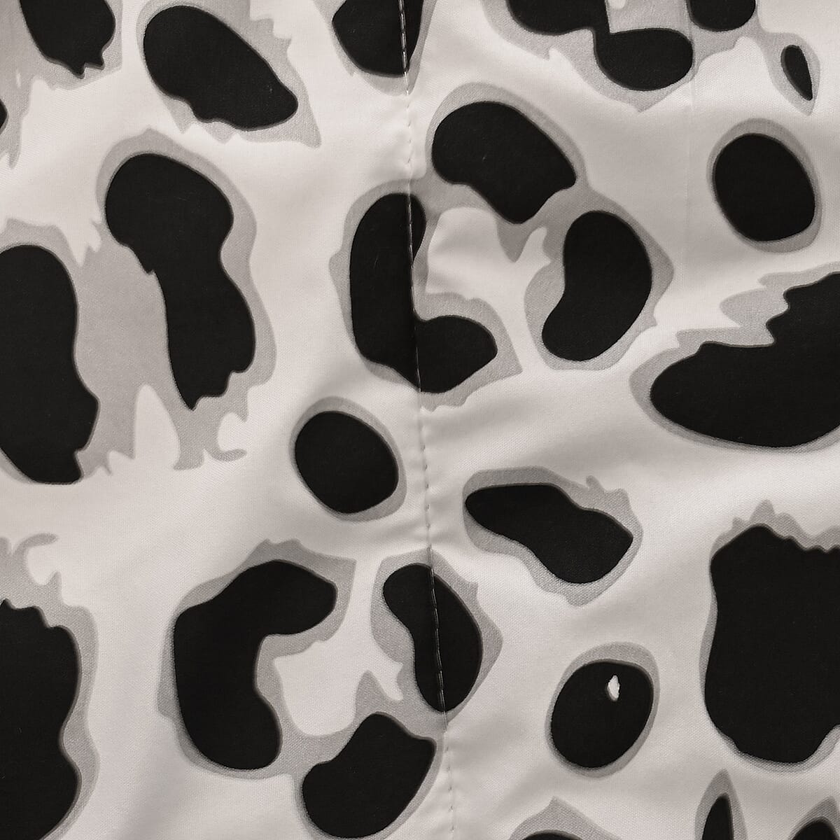 Closeout BELLA HOME Black Leopard 6pc Comforter Set -Twin (100% Microfiber) image number 6