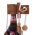 Beer Wine Bottle Puzzle with Handmade Wooden Base(330 ml) (Level 1-5) , Wooden Wine Bottle Puzzle , Wine Bottle Lock Puzzle image number 5