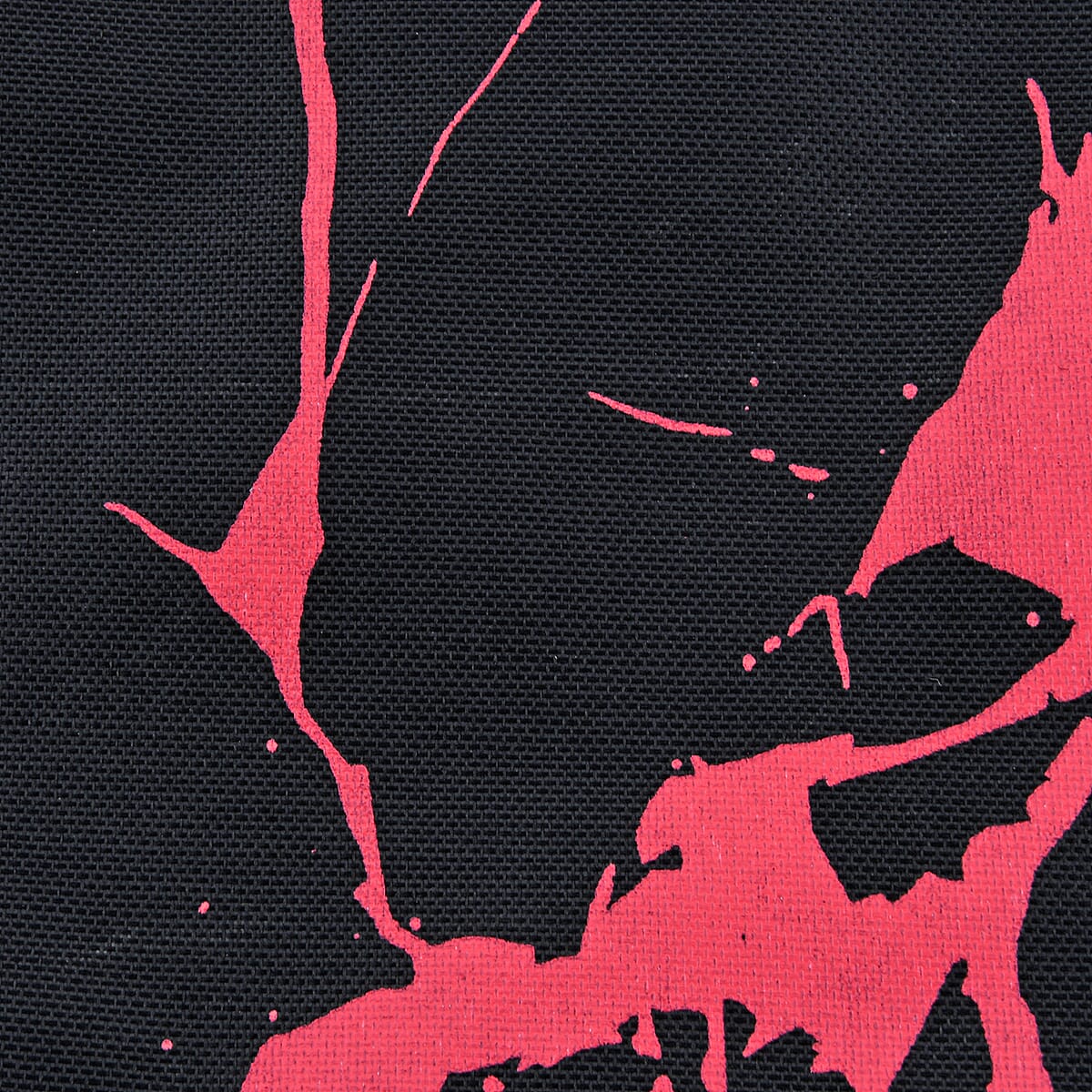 Pink Abstract Pattern Dinir Canvas Tote Bag image number 2