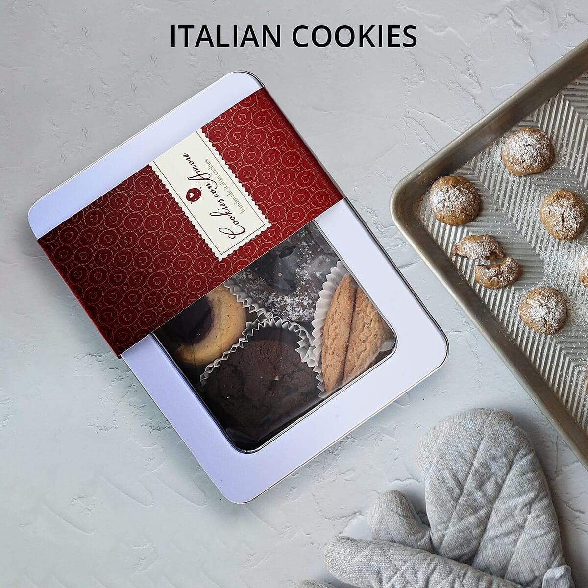 Italian Cookies Father's Day Gift Tin image number 1