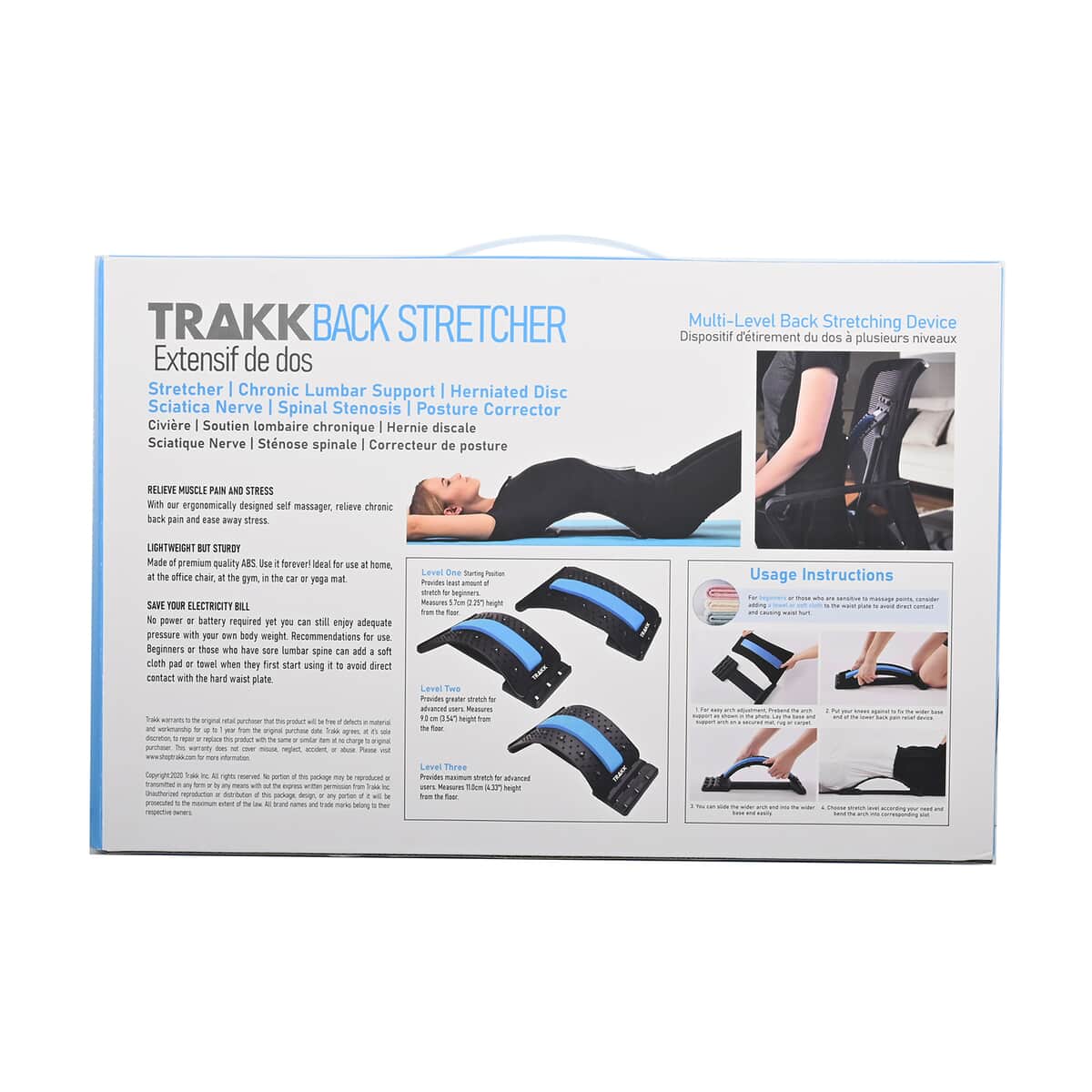 TRAKK Multi Level Back Stretching Device image number 5