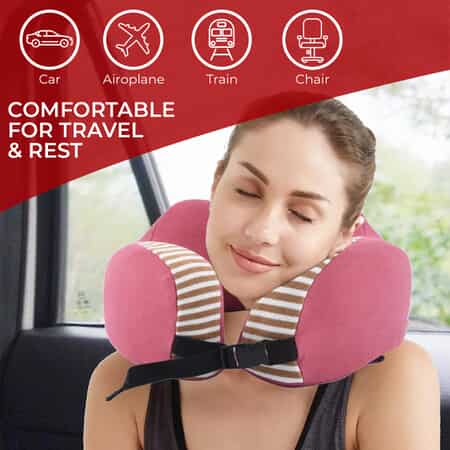 Home Smart Shoulder and Neck Massager Multifunctional Neck Protector Girly  pink 