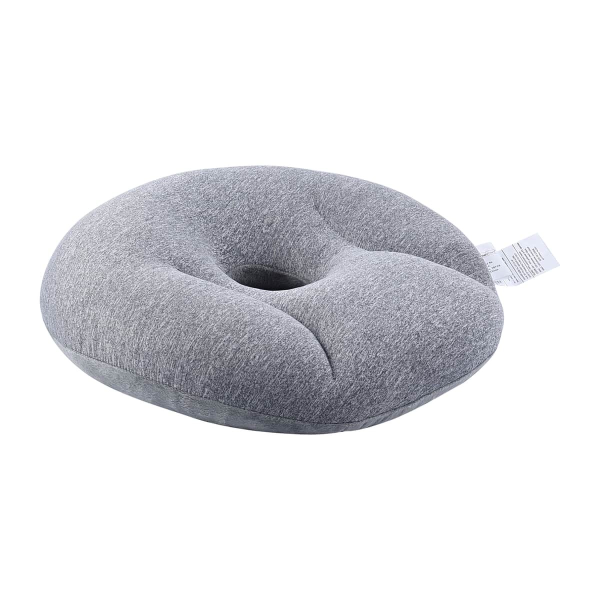 Homesmart Gray Polystyrene Beads Ergonomic Cushion image number 0