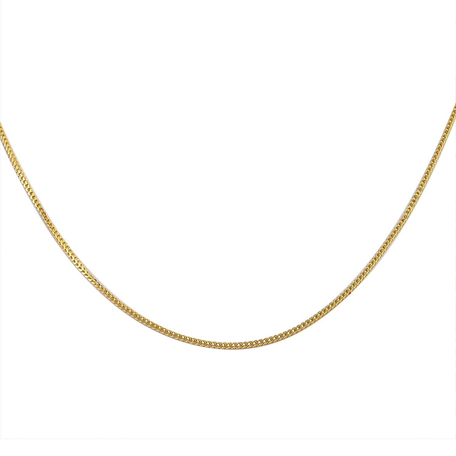 Franco Adjustable Bolo Chain 24 Inches in 14K Yellow Gold Over Sterling Silver 3.60 Grams