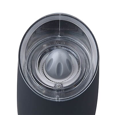 Gravity Electric Salt or Pepper Grinder Mill, Battery Operated Stainless Steel Mill with Light, Automatic One Handed Operation, Electronic Adjustable Shakers (6XAAA Battery Not included)