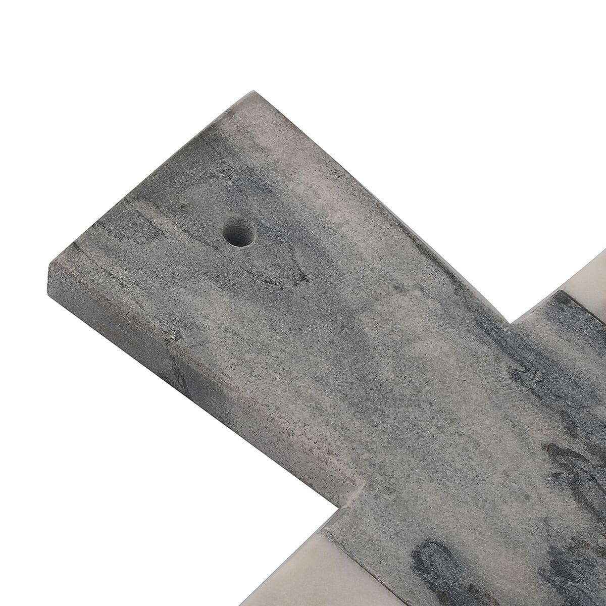 White & Gray Rectangle Shape Marble Chopping Board image number 5