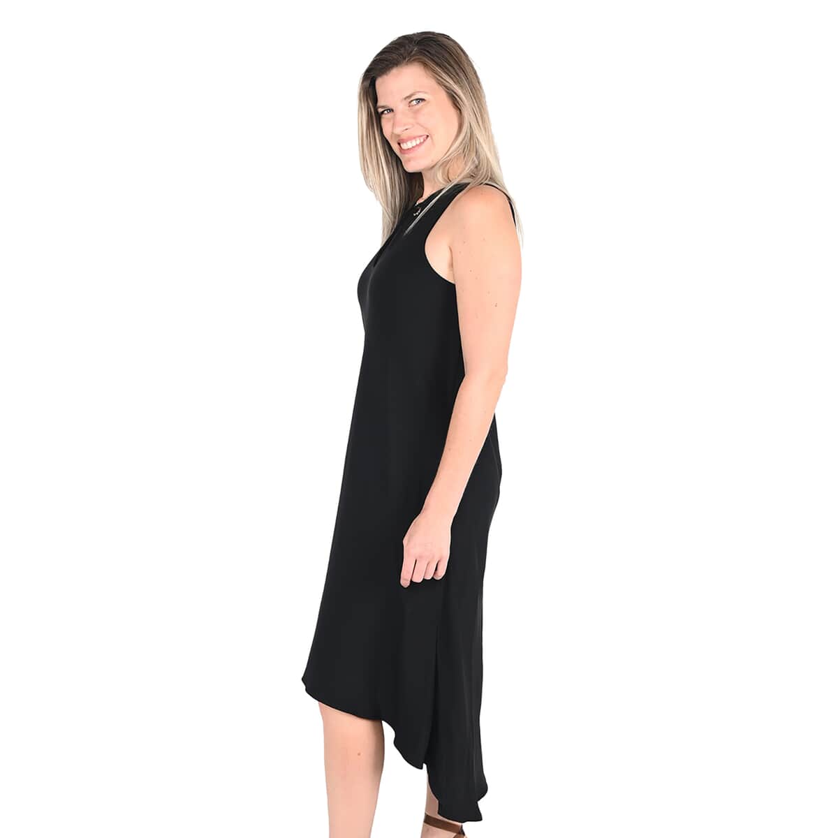 Rachel Roy Black Maxi Dress - Large image number 2