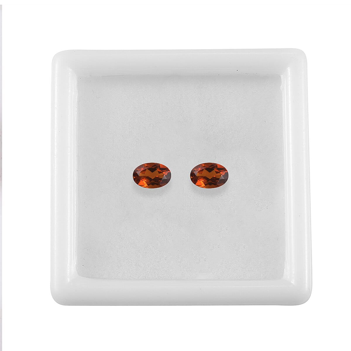 AA Santa Ana Madeira Citrine Set of 2 (Ovl 6x4 mm) 0.76 ctw Loose Gemstone