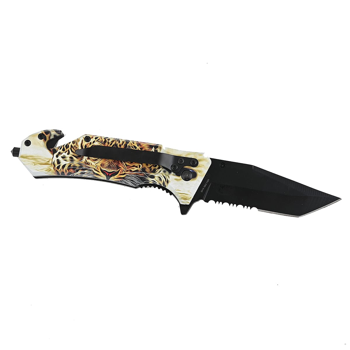 Black Leopard Pocket Knife image number 2