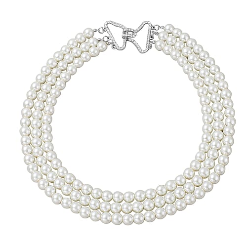Simulated White Pearl - Product card gallery slide 1 (9431190339839)