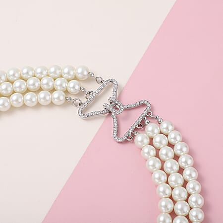Simulated White Pearl - Product card gallery slide 2 (10176801898809)
