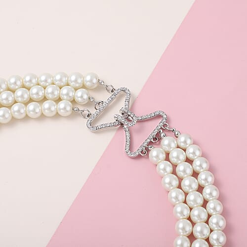 Simulated White Pearl - Product card gallery slide 2 (9431190339839)