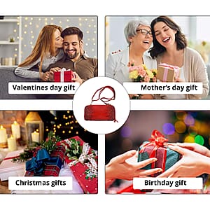 Grand Pelle Lizard Collection Handmade 100% Genuine Lizard Leather Red Color Crossbody Wallet, Western Unique Women's Wallet, Women's Minimalist Wallet, Vintage Wallets Women's, Purse for Women