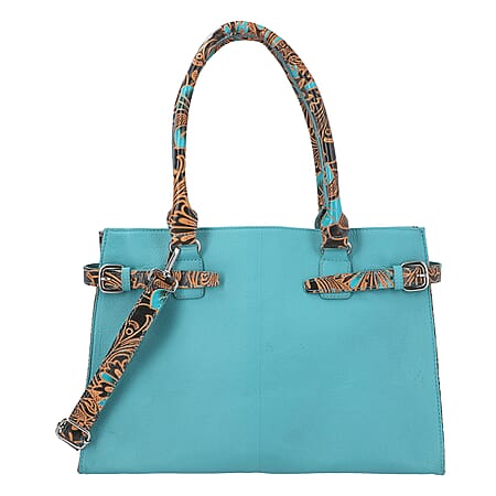 Teal Blue & Brown - Product card gallery slide 1 (10176802783545)