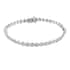 10K White Gold G-H I1 Diamond Bracelet (7.25 In) 8.50 Grams 3.00 ctw image number 0