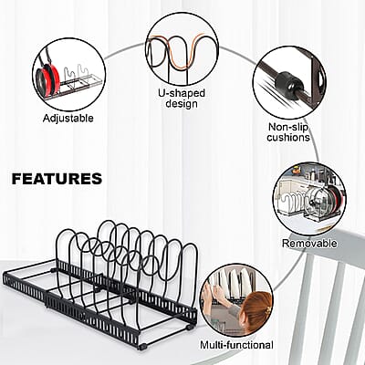 Black Pan Holder