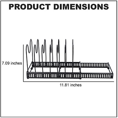 Black Pan Holder