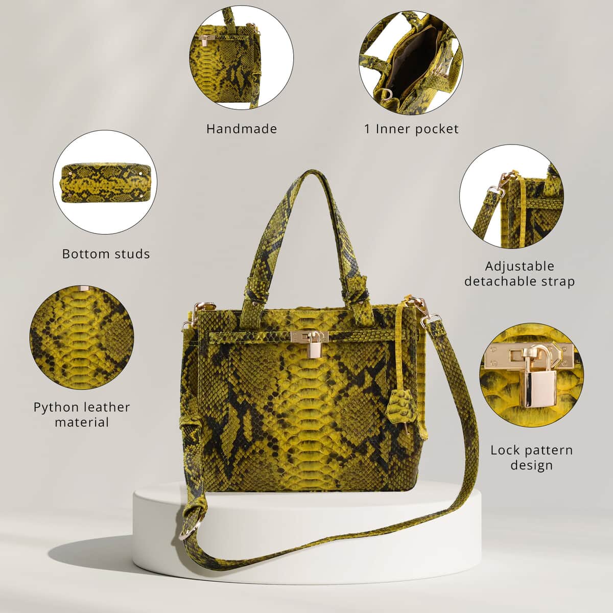 Gold lacquered python luxury bag ⋆ Premier Goldie Handbag