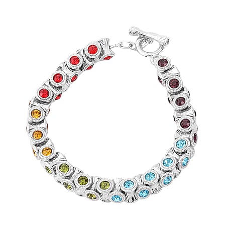 Multi Color Austrian Crystal / 6.75 Inches - Product card gallery slide 1 (10176803930425)