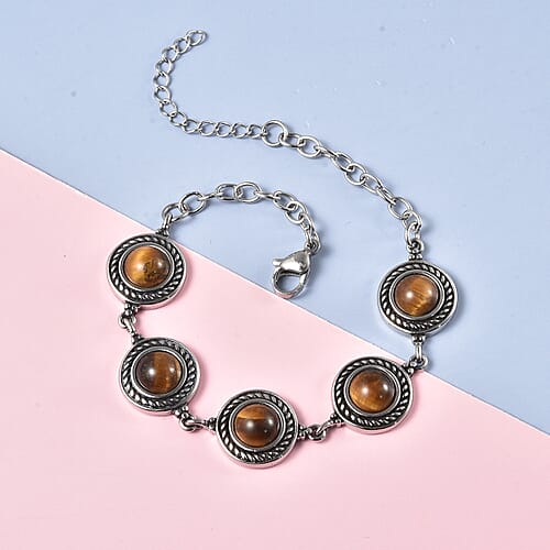 South African Yellow Tigers Eye - Product card gallery slide 2 (9431205773567)