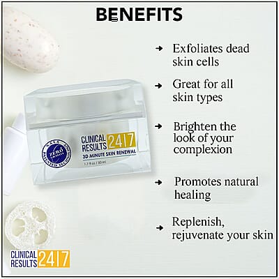 Clinical Results 24/7 3D Minute Skin Renewal DUO (2x1.7oz)