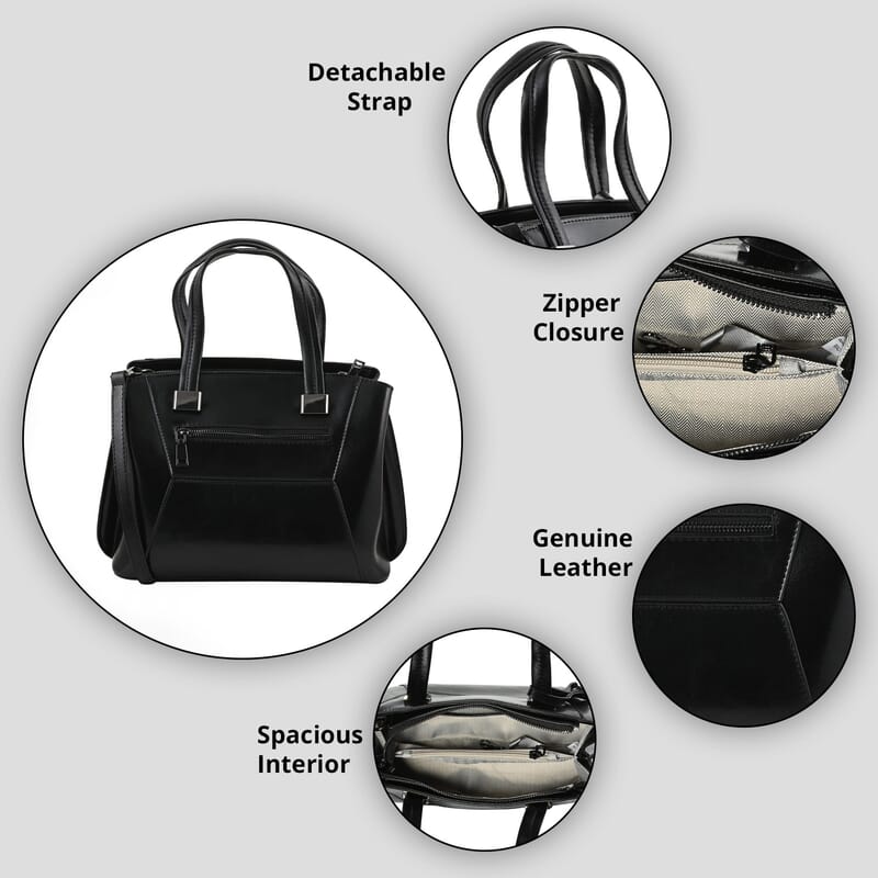 Hong Kong Closeout Collection Black Genuine Leather Crossbody Bag for Women with Woven & Leather Strap , Shoulder Purse , Crossbody Handbags , Designer Crossbody , Leather Handbags