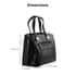 Hong Kong Closeout Collection Black Genuine Leather Crossbody Bag for Women with Woven & Leather Strap , Shoulder Purse , Crossbody Handbags , Designer Crossbody , Leather Handbags image number 3
