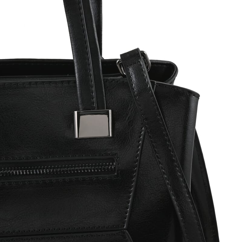 Hong Kong Closeout Collection Black Genuine Leather Crossbody Bag for Women with Woven & Leather Strap , Shoulder Purse , Crossbody Handbags , Designer Crossbody , Leather Handbags