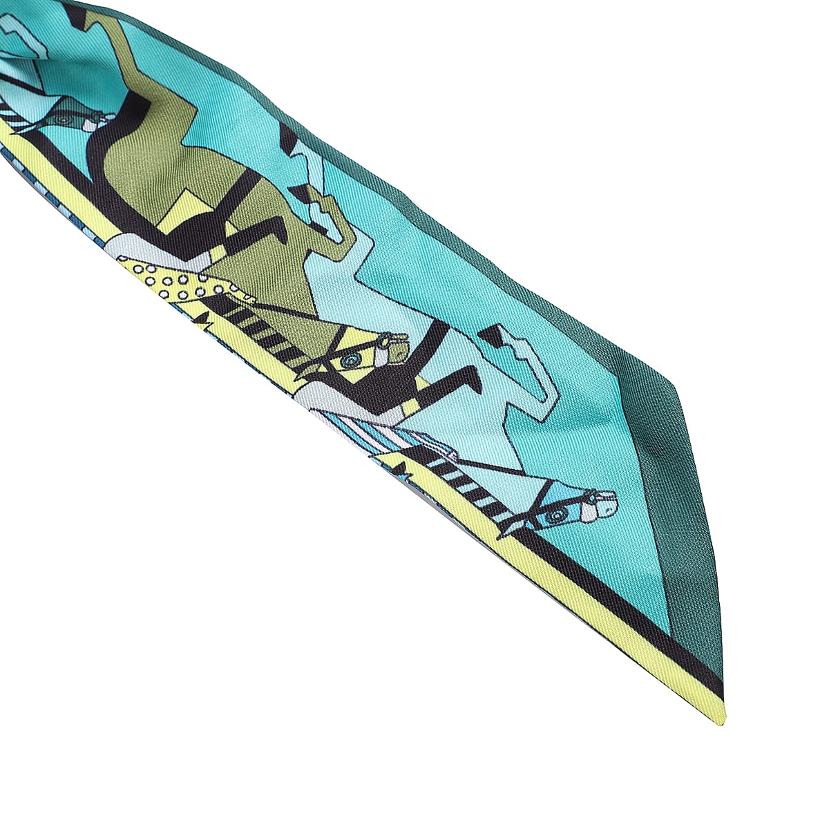 White Freshwater Pearl Multi Wear Scarf Necklace (20 Inches) in Silvertone image number 2