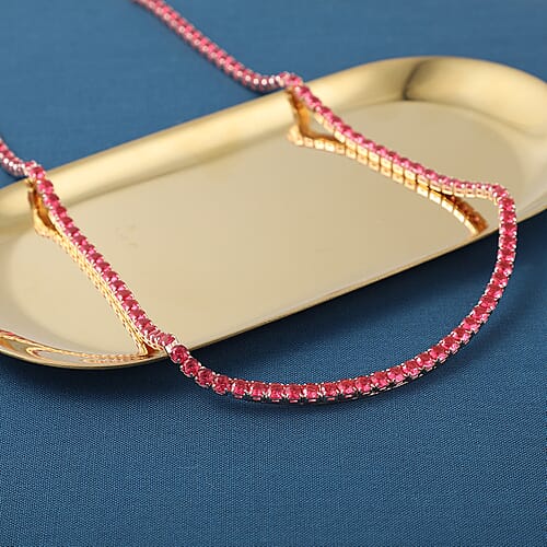 Simulated Fuchsia Diamond - Product card gallery slide 2 (9431318364415)