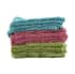 Northpoint Pack of 12 Wash Clothes in Blue, Pink, Green Color, Basic Cleaning Clothes, Washable And Reusable Wash Clothes image number 0