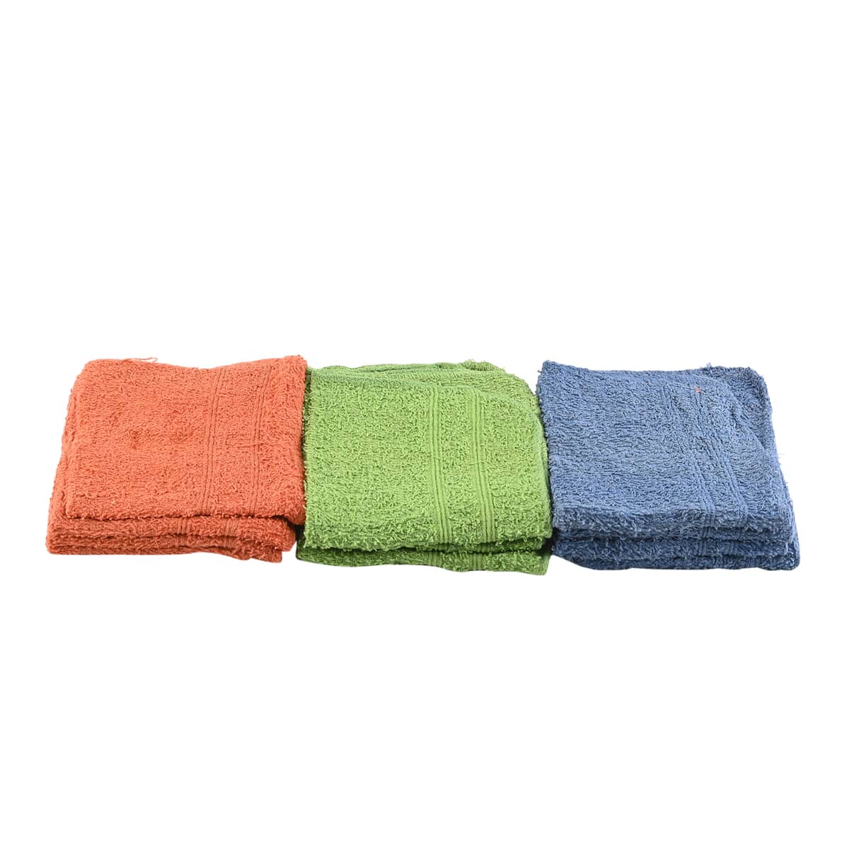 Mother's day jewelry Northpoint 12PK Orange, Green, Blue Wash Cloths  (12x12) at ShopLC