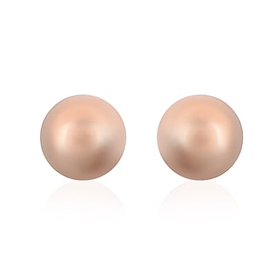 10K Rose Gold 5mm Stud Earrings