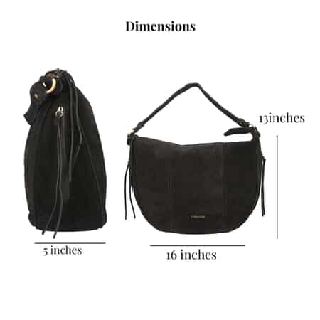 Union Code Black 100% Genuine Leather Hobo Bag, Woven Leather Hobo Beach Bag, Hobo Messenger Bag, Minimalist Vintage Hobo Bag image number 4