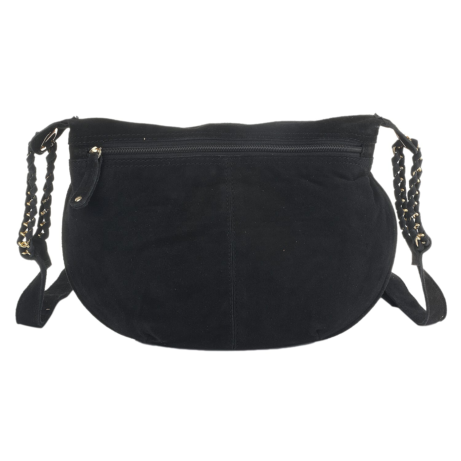 Union Code Black 100% Genuine Leather Crossbody Sling Bag