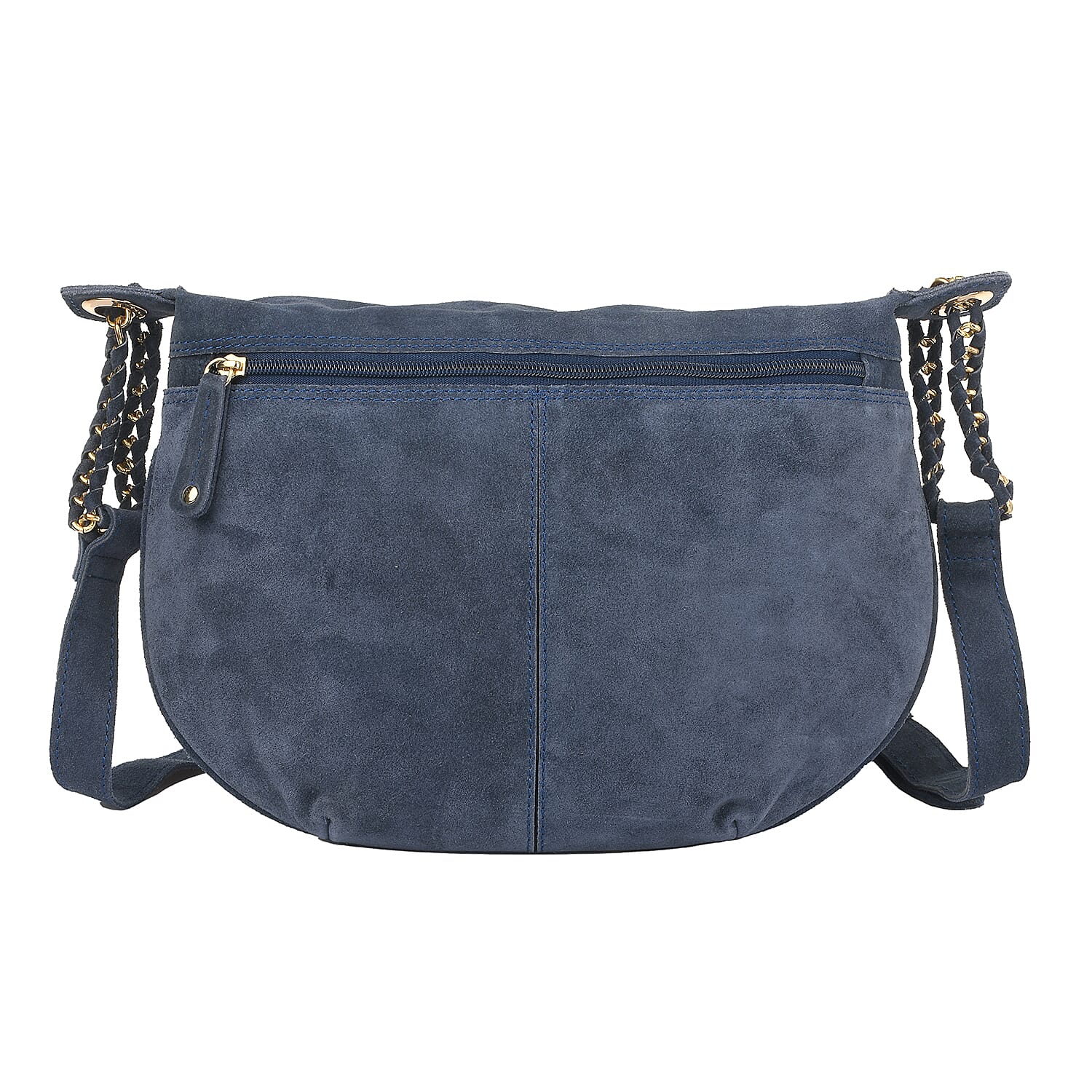 Union Code Navy 100% Genuine Leather Crossbody Sling Bag