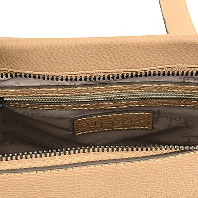 Foley & Corinna Tan Vegan Leather Dione Small Satchel Bag