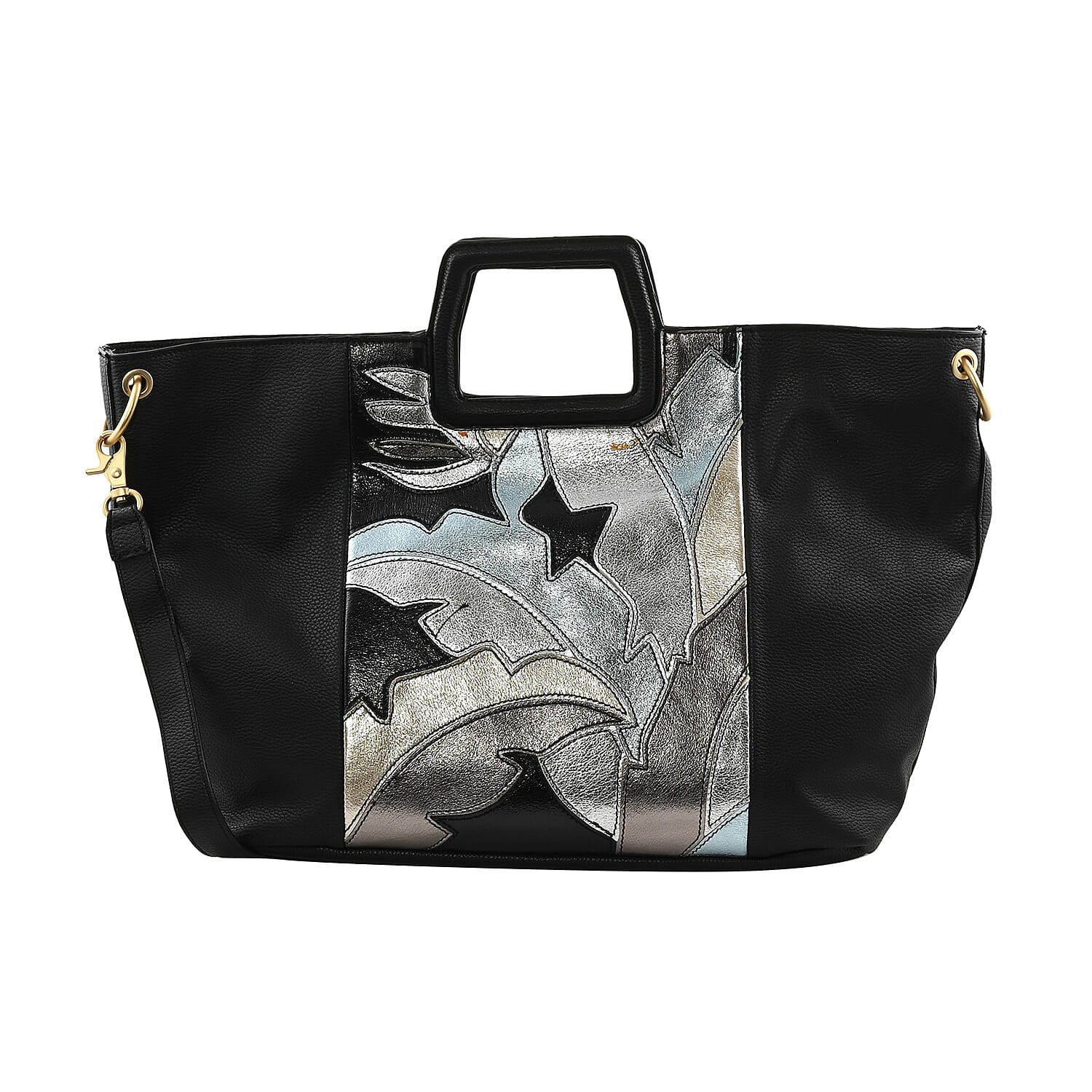 Foley & Corinna Multi Color Vegan Leather Tate Foldover Tote Bag