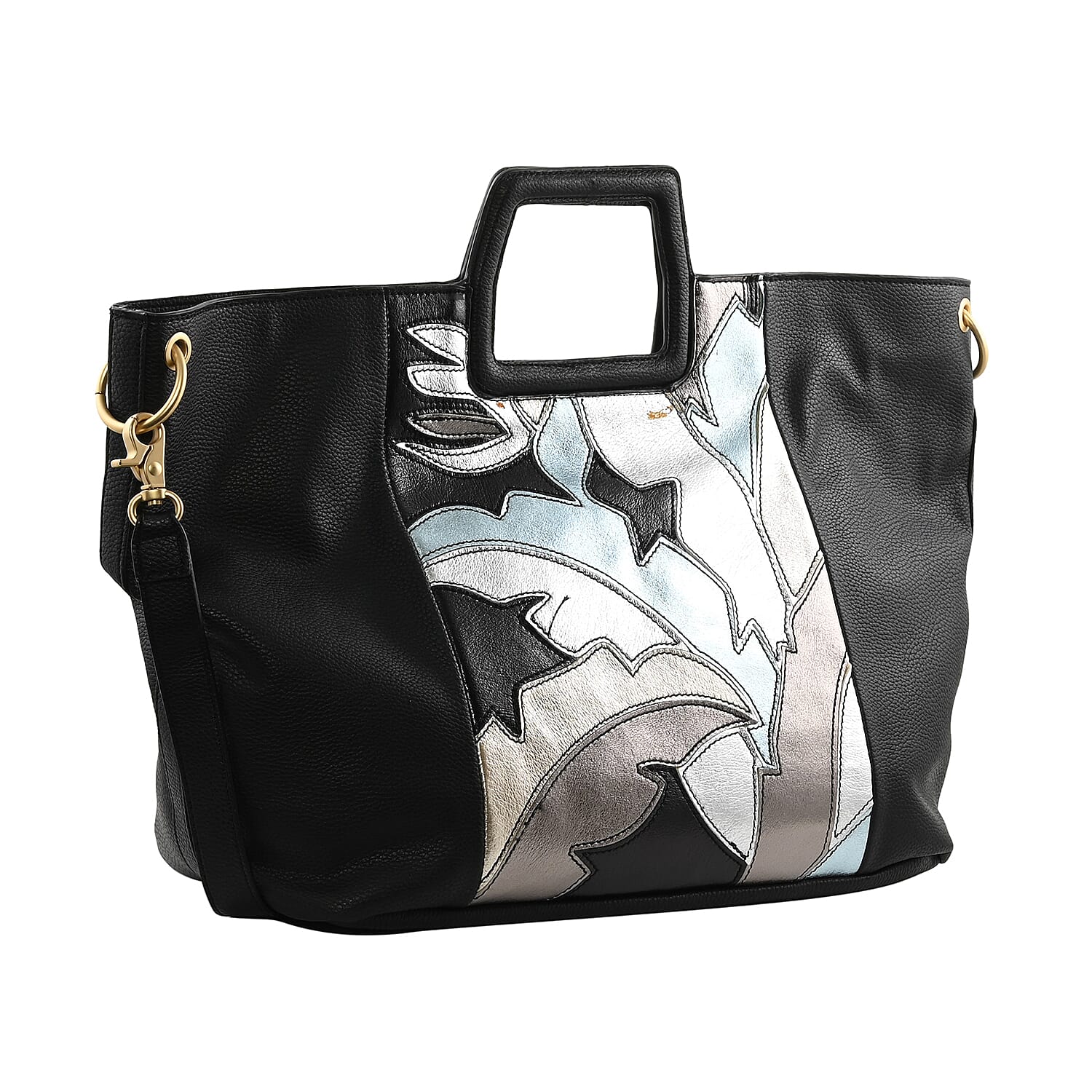 Foley & Corinna Multi Color Vegan Leather Tate Foldover Tote Bag