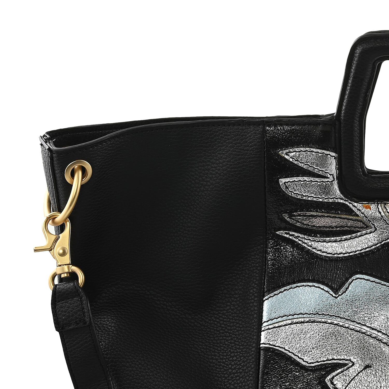Foley & Corinna Multi Color Vegan Leather Tate Foldover Tote Bag