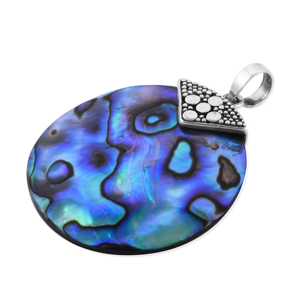 Abalone Shell Pendant in Sterling Silver image number 2