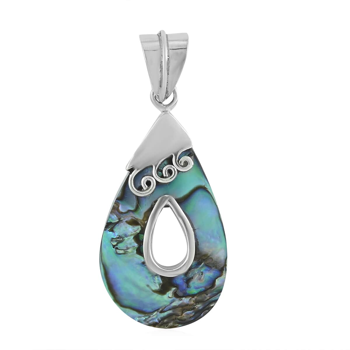 Abalone Shell Pendant in Sterling Silver image number 0