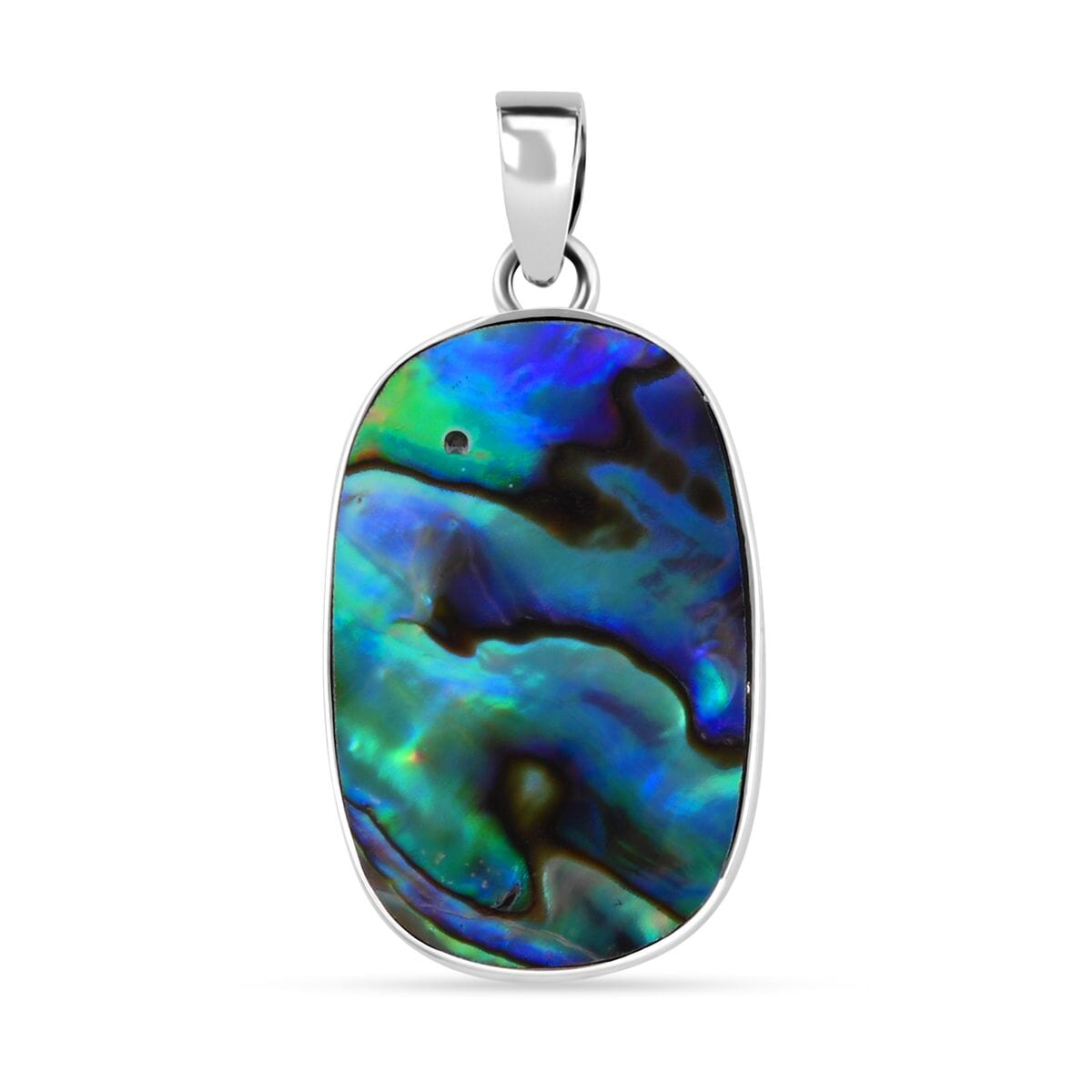 Abalone Shell Pendant in Sterling Silver image number 0