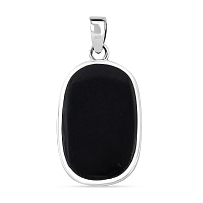 Abalone Shell Pendant without Chain in Sterling Silver