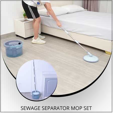 Light Blue Spin Separator Mop Set image number 1