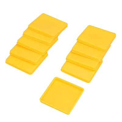 46 Pcs Diy Magnetic Block (15pcs Triangle, 10pcs Square, 5pcs Half Circle, 10pcs Fixture Block, and 6pcs Components Makes 2 Set of Wheels)
